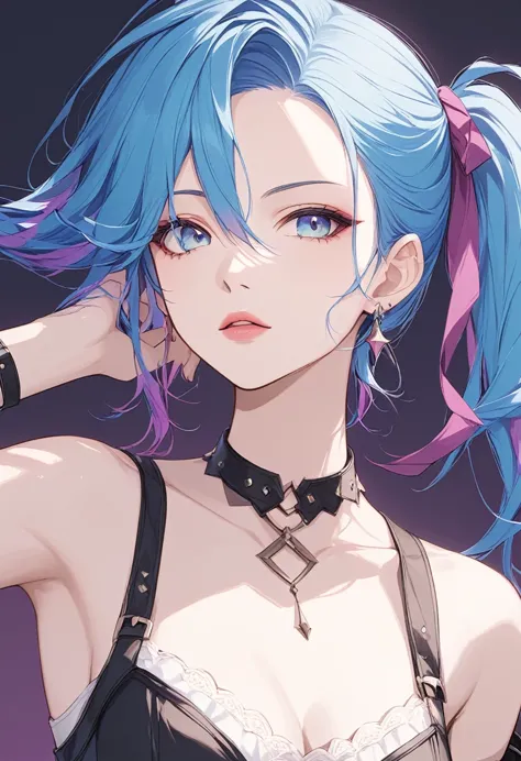 jinx ((arcane)) pretty posed