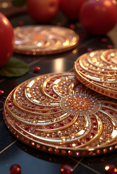 Blinged out coasters