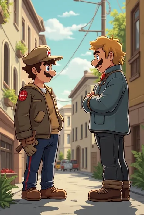 My (20)  He goes to Mario and talks to Manuel.
MIA
Oh ,  and Mario stops bragging ,  you dont see that you can bother him .  Manuel apologizes to Mario ,  is a bit out of place ,  come and sit with us .
Short medium plane 

Chopped angle
