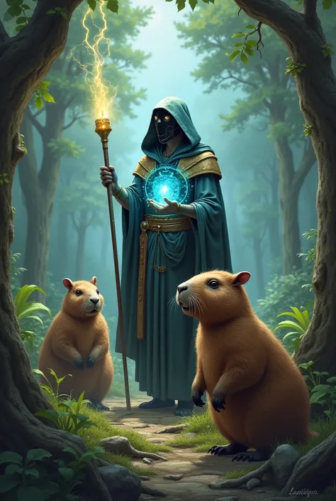 Magician and technology ally of the Capybaras