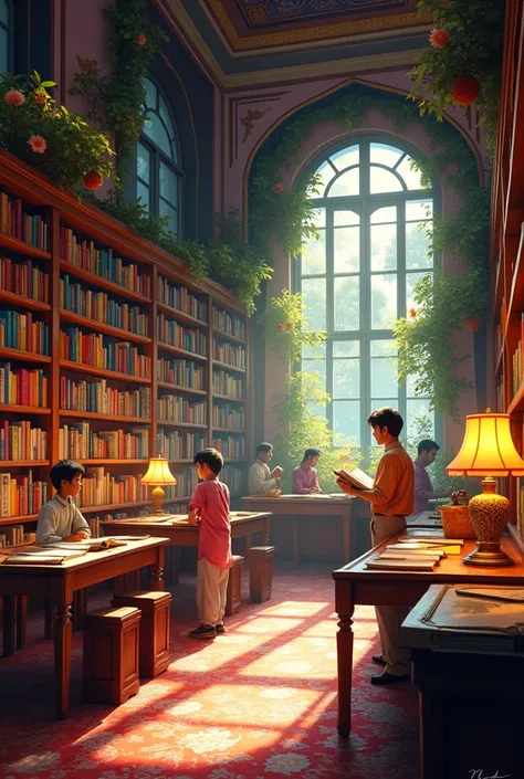 bangla books library for Facebook cover photo