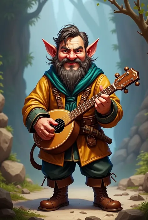 Scanlan Shorthalt Gnome Bard Realistic. Vox Machina 