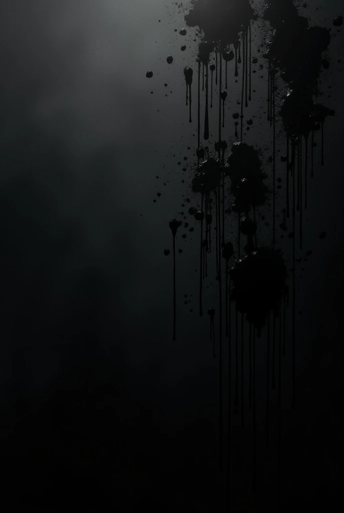 Background with black blood splashes
