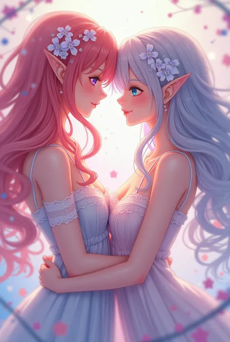 Two Beautiful anime ladies 