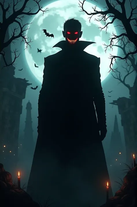 The Silhouette of a Vampire 