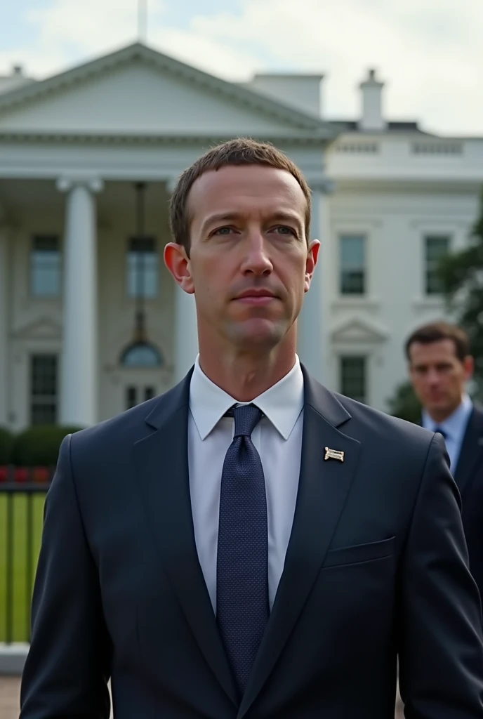 Mark Zuckerberg at the white House