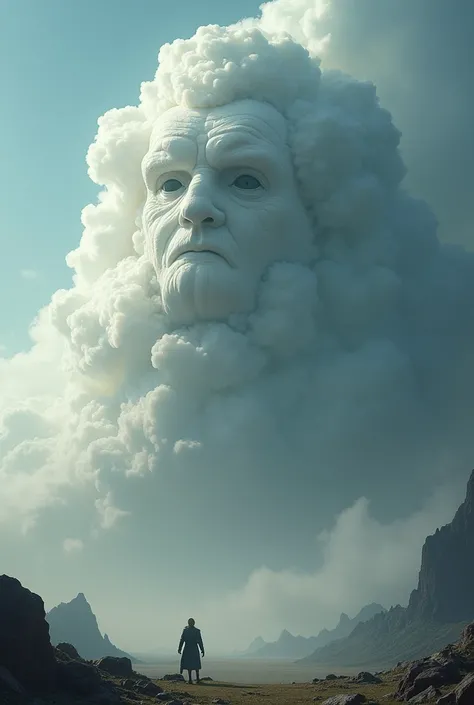 A cloud dominating the world
Let the cloud with a face