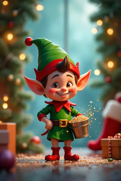  christmas elf prankster