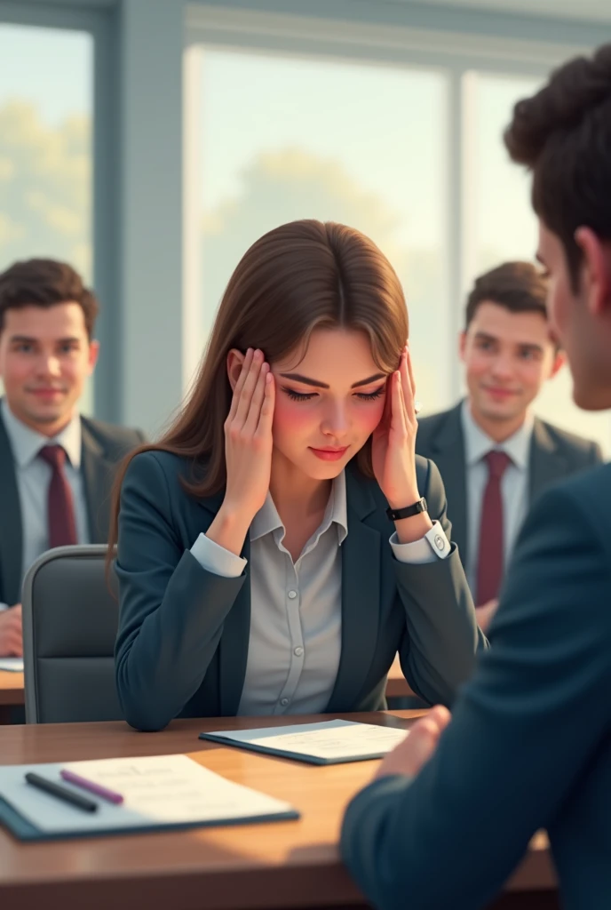 A co-worker keeps rubbing his eyes during the meeting. You may have an allergy