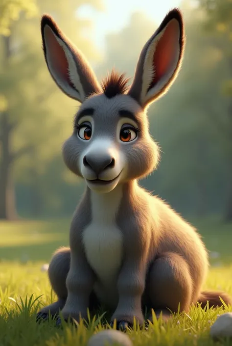 Teen age Anthropomorphic donkey boy, hanging Out, hyper realistic, donkeys head boys body hyper realistic