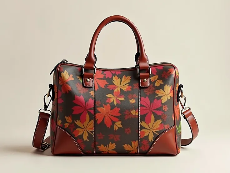 Im looking for a creative handbag designer to help me design a unique leather handbag. This bag should incorporate zippers, external pockets, and be able to display unique printing designs like for fall season do printing to present falls vibes and similar...