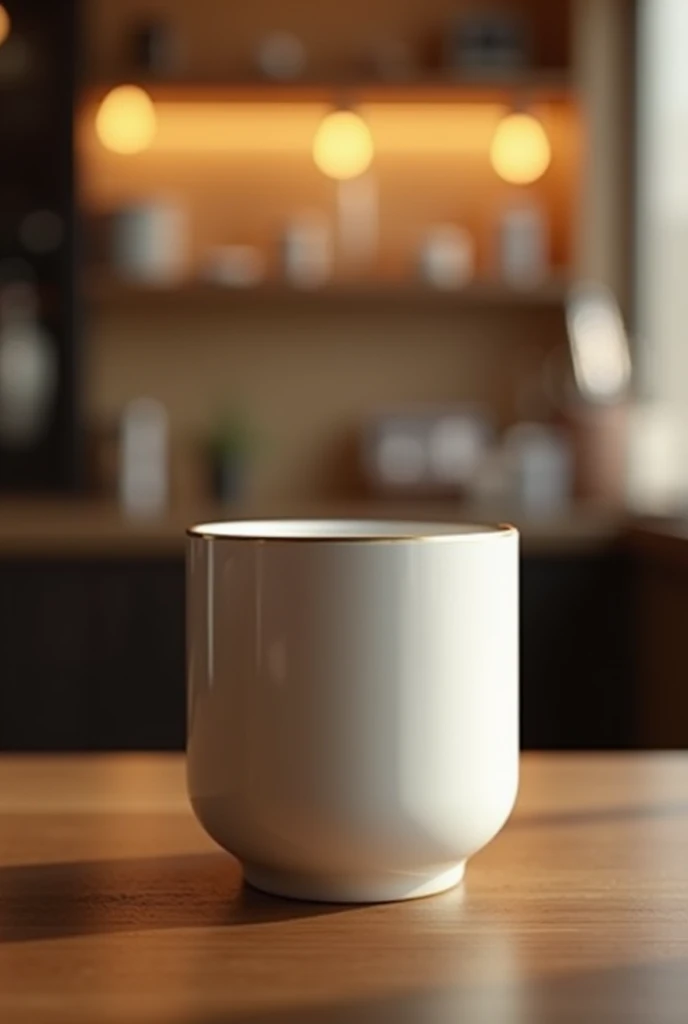 A coffee cup but cylindrical 