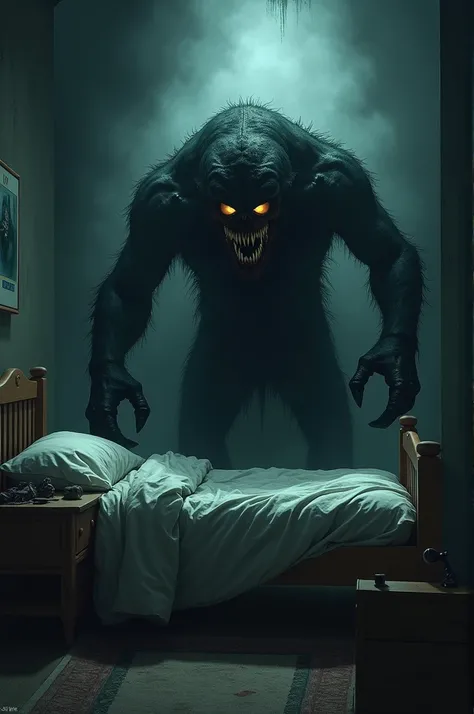 Monster under the bed 