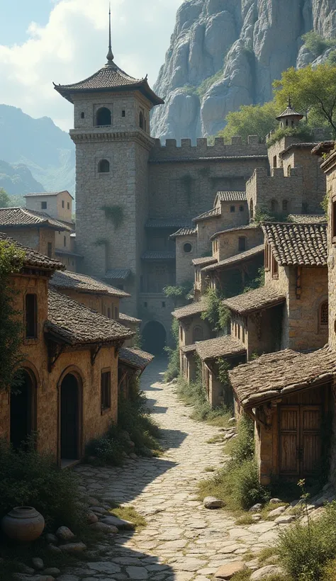 A small town that has been cut off from civilization for centuries upon centuries, isolated from humanity behind seemingly impenetrable walls built to keep out dangerous monsters that lurk outside the village’s limits