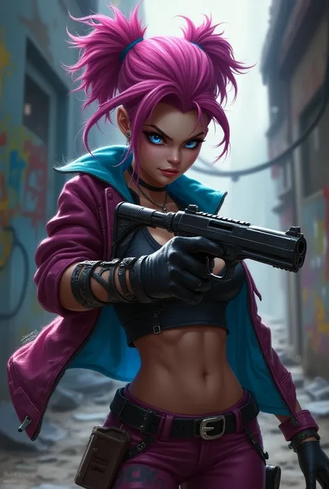 Jinx with a gun 