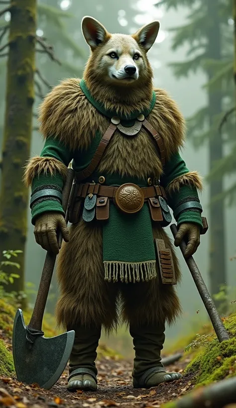 **Guardian of the Boreal Forests  (Canada)**:  This guardian has a robust appearance ,  with skin that recalls the texture of wood and a coat that varies between green and brown ,  imitating the leaves of the trees .  His eyes are like icy lakes , reflecti...