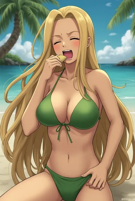 Tsunade sucking a penis