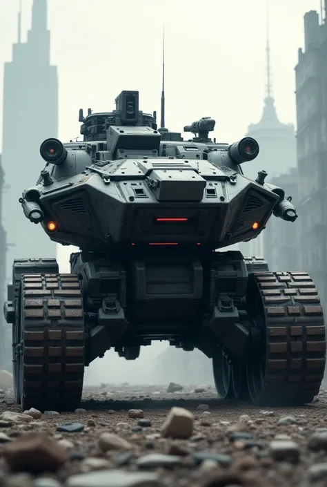 Futuristic war tank