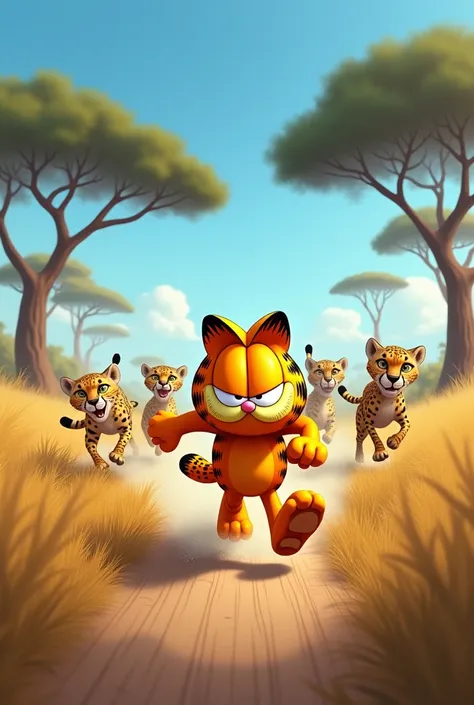 Garfield Chased Cheetahs