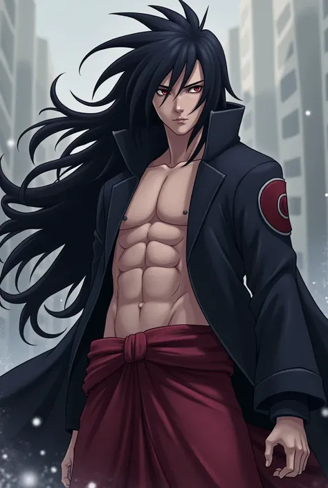 Madara Uchiha with his dick out