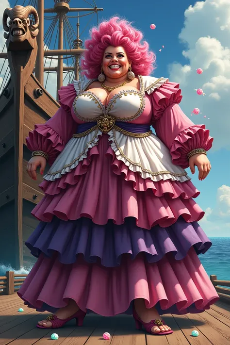 Patricia Maldonado as Big Mom, Professional portrait, en el going merry de one piece