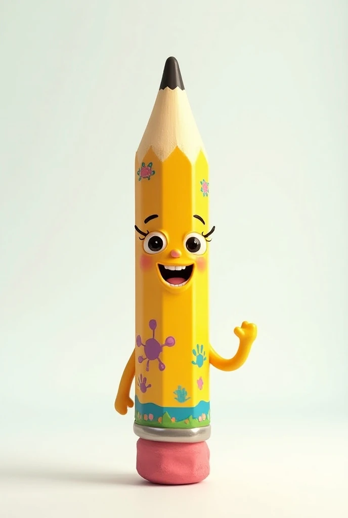 CHEERFUL PENCIL THAT IS EYE-CATCHING