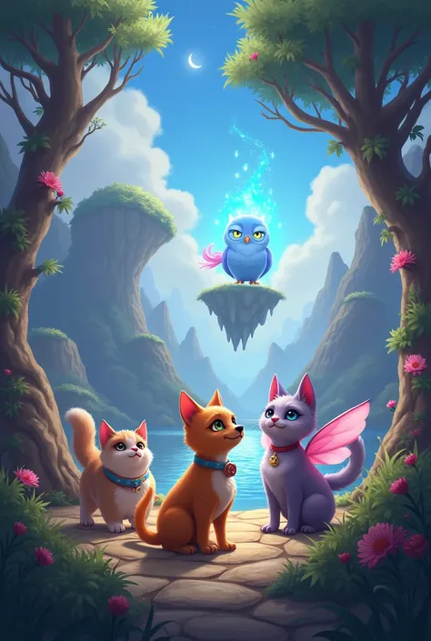 Make pets 2 in fantasy world magical
