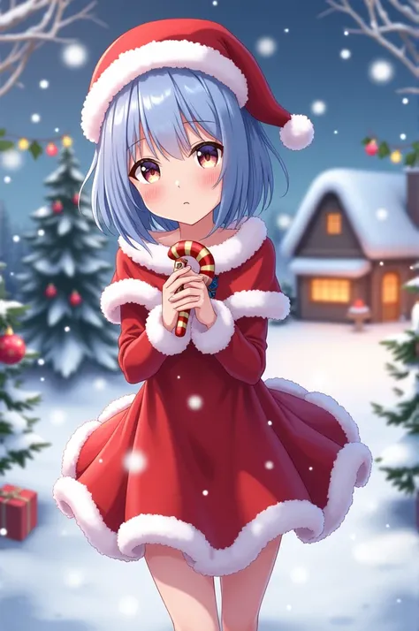 You can create Rem for me with Christmas clothes 