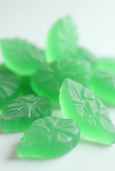 Generate an image of eucalyptus gummies