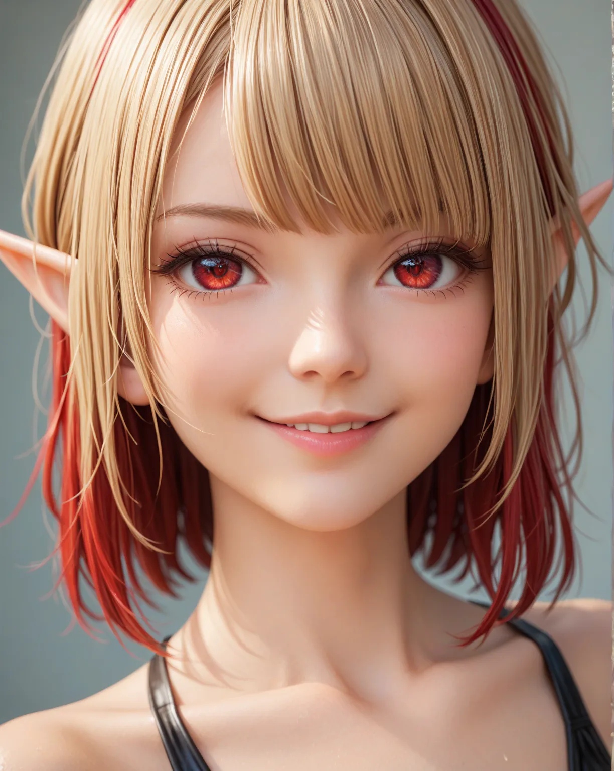 full-length, (((1girl, solo))), elf, elf ears, (cute face), (focusing on face), (ideal body proportions), good anatomy, ((compos...