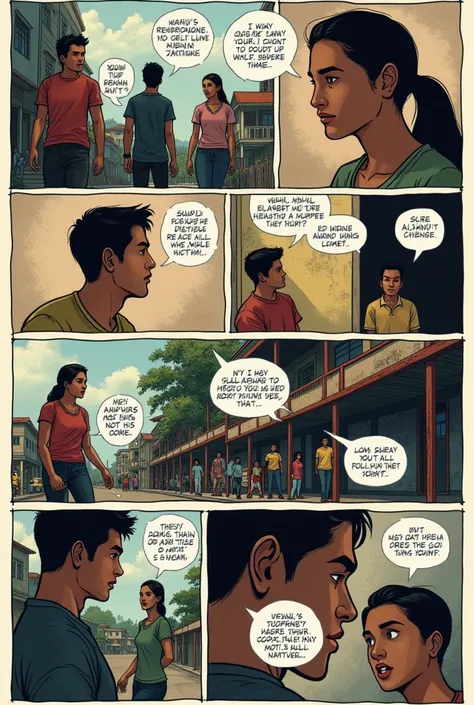 make a comic strip about anti  abuse for a better philippines