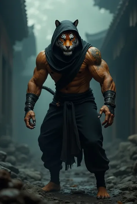 danjerost Ninja tiger man