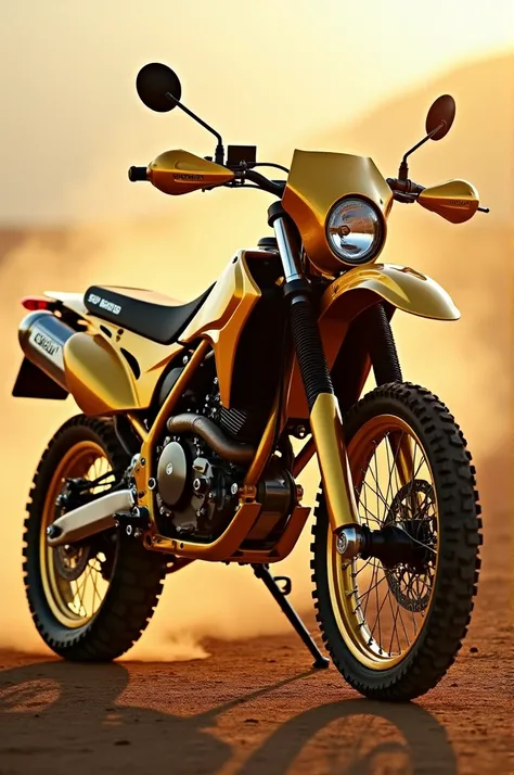 Moto Suzuki dr650 de oro