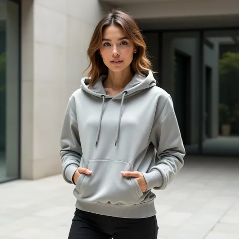 Womens Fashion Hooded Sweatshirt