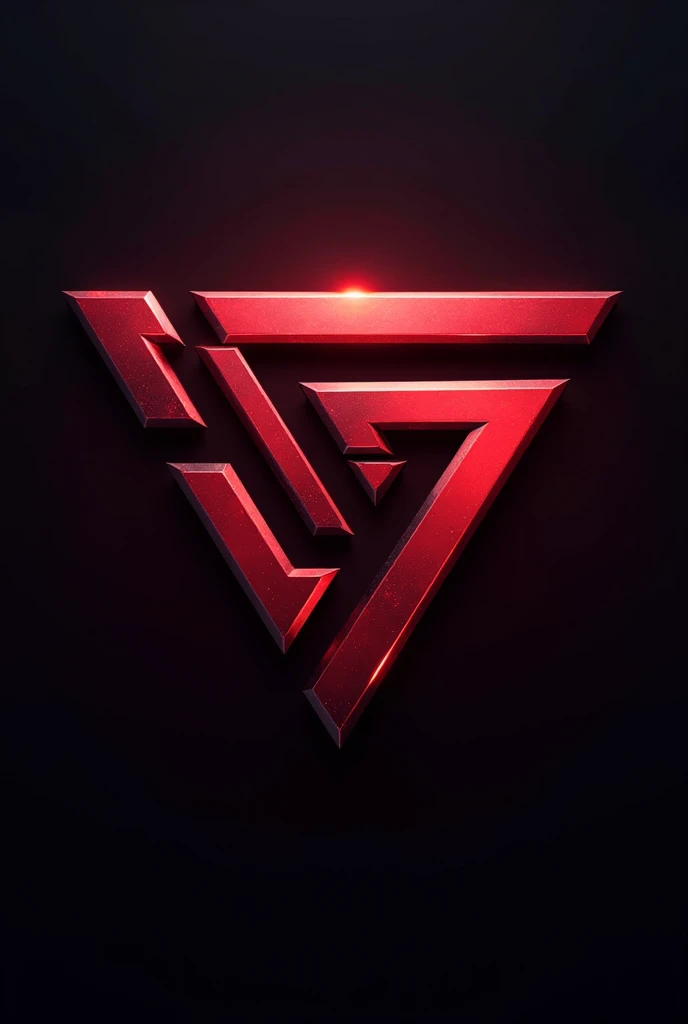 
gaming logo,use letter S G R,red and black neo colour ,3D, triangle 