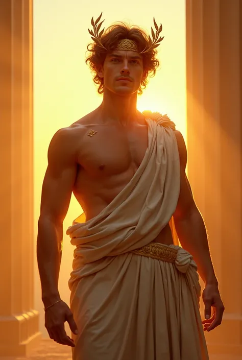 Kit Connor as Greek god Apollo