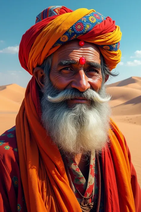 Rajasthani man.