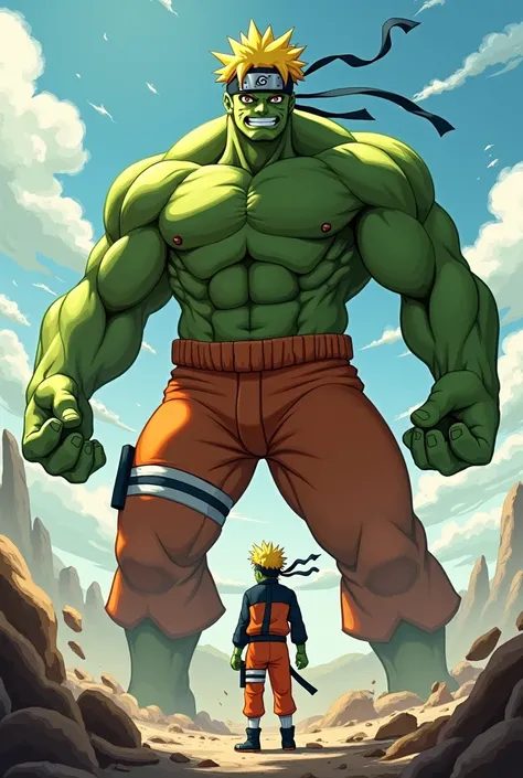 Naruto + Hulk 