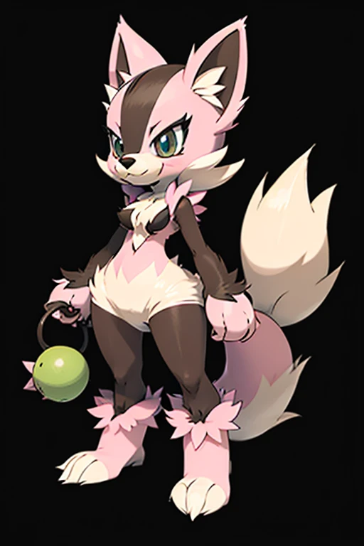 Female furry pokemon v style 