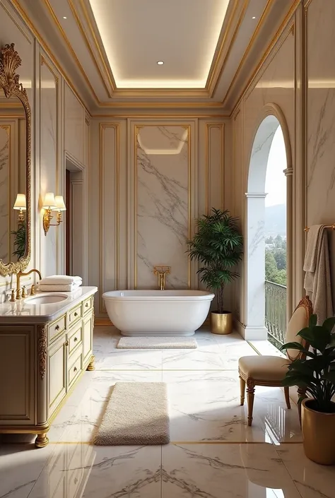 Luxurious bathroom