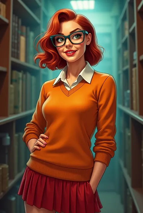 Steve smith dressed as sexy Velma