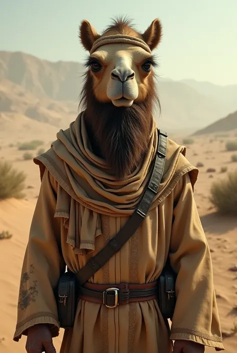 Dromedary man whose name is Charlie who is an Arab drug addict