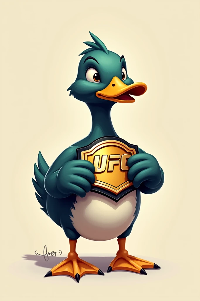 Duck in 2d with an ufc title