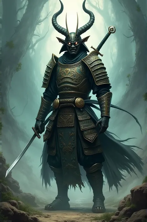 Demons fusion samurai