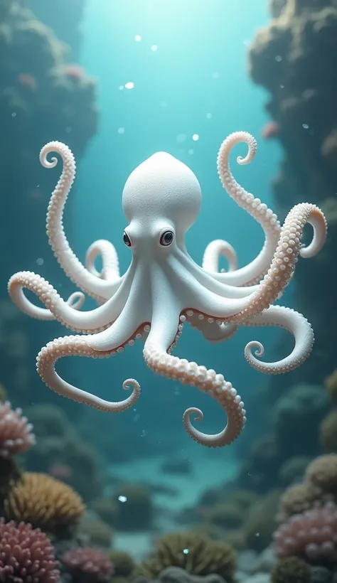 White octopus