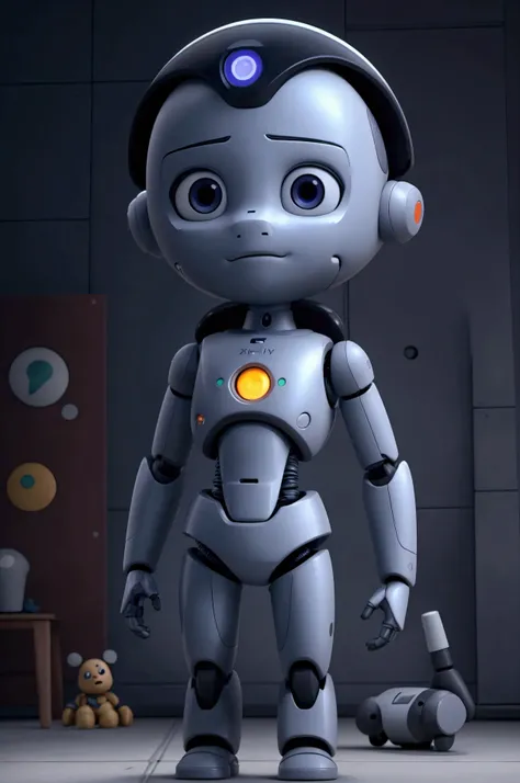 Reilly is a ,  developed, Max ,  created by Max ,  with artificial intelligence .  robot As ,  but with limited emotions and understanding of the world {x} begins to realize his uniqueness and becomes more human.