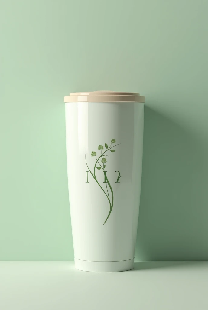 Visual an logo with a lily of the valley minimalism looking with "nhp" as the name of the logo
Creative! Uniqe! But minimalsm 
On a tumbler