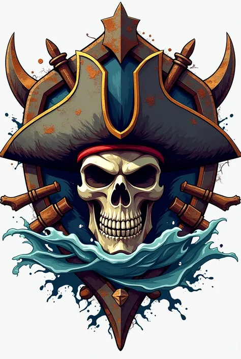 Create logos for a pirate-themed game