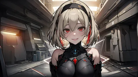 ((best quality)), ((masterpiece)), (detailed:1.4), 3d, an image of a beautiful cyberpunk female, yandere , yandere face , trance...