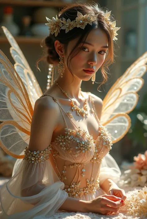 A fairy clothing designer more magical with glitter and more adult 